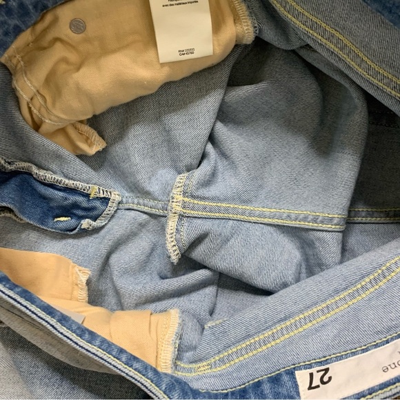 Rag & bone Womens light blue Dre low rise slim boyfriend jeans 27 - Picture 10 of 10